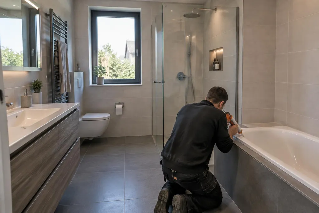 Kitbedrijf Moordrecht – badkamer kit vervangen bij de douche